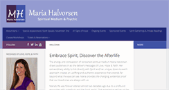 Desktop Screenshot of mariahalvorsen.com